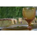 Ato Solid Color Amber Wine Glass